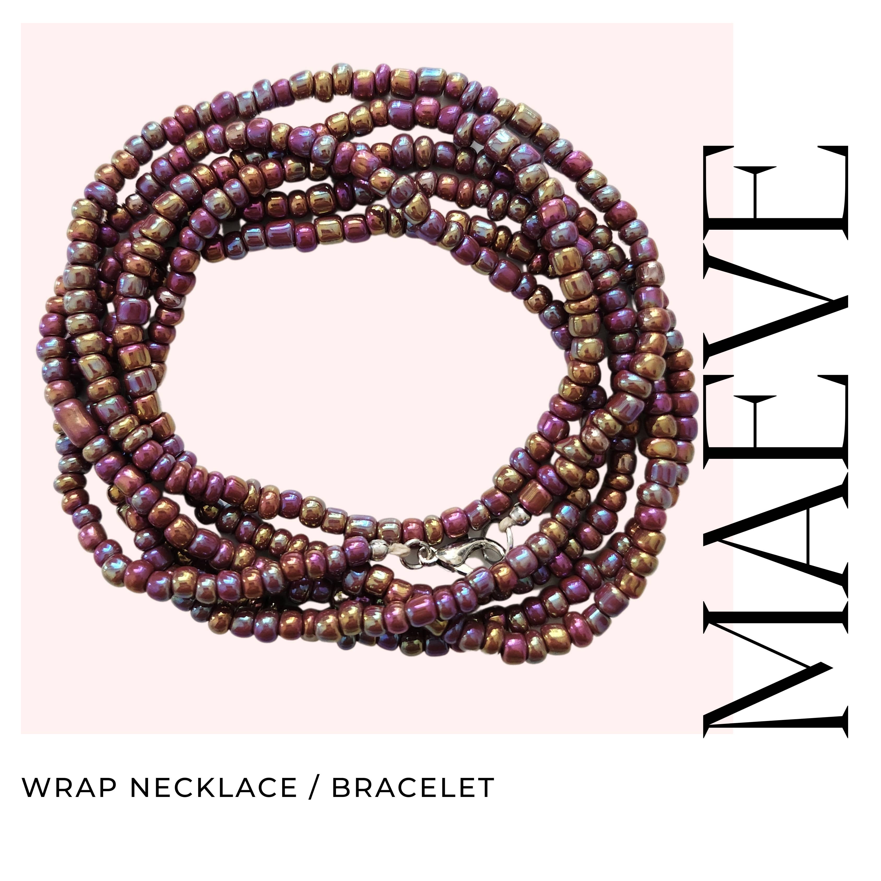 House of Sanchez - Wholesale Beaded/Pearl Necklace - Maeve - Wrap Necklace / Bracelet