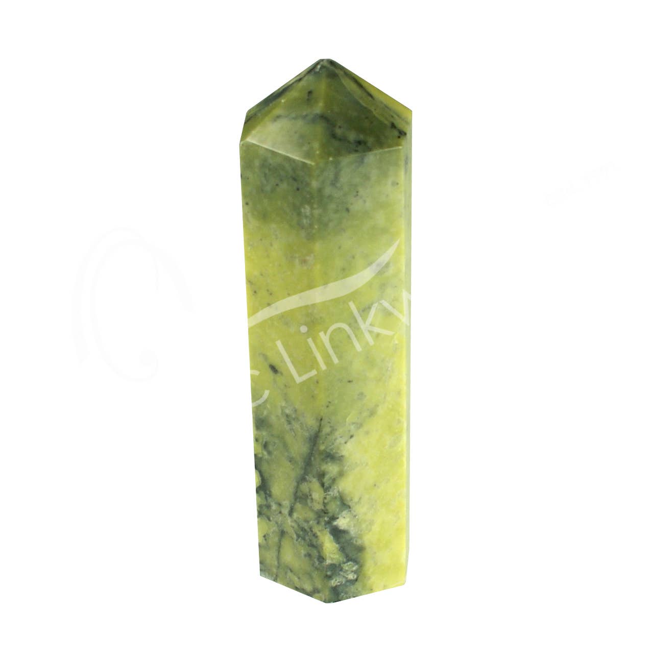 Oceanic Linkways Inc - Wholesale Spiritual Stone/Crystal - (PC)OBELISK - SERPENTINE 2-2.5"0
