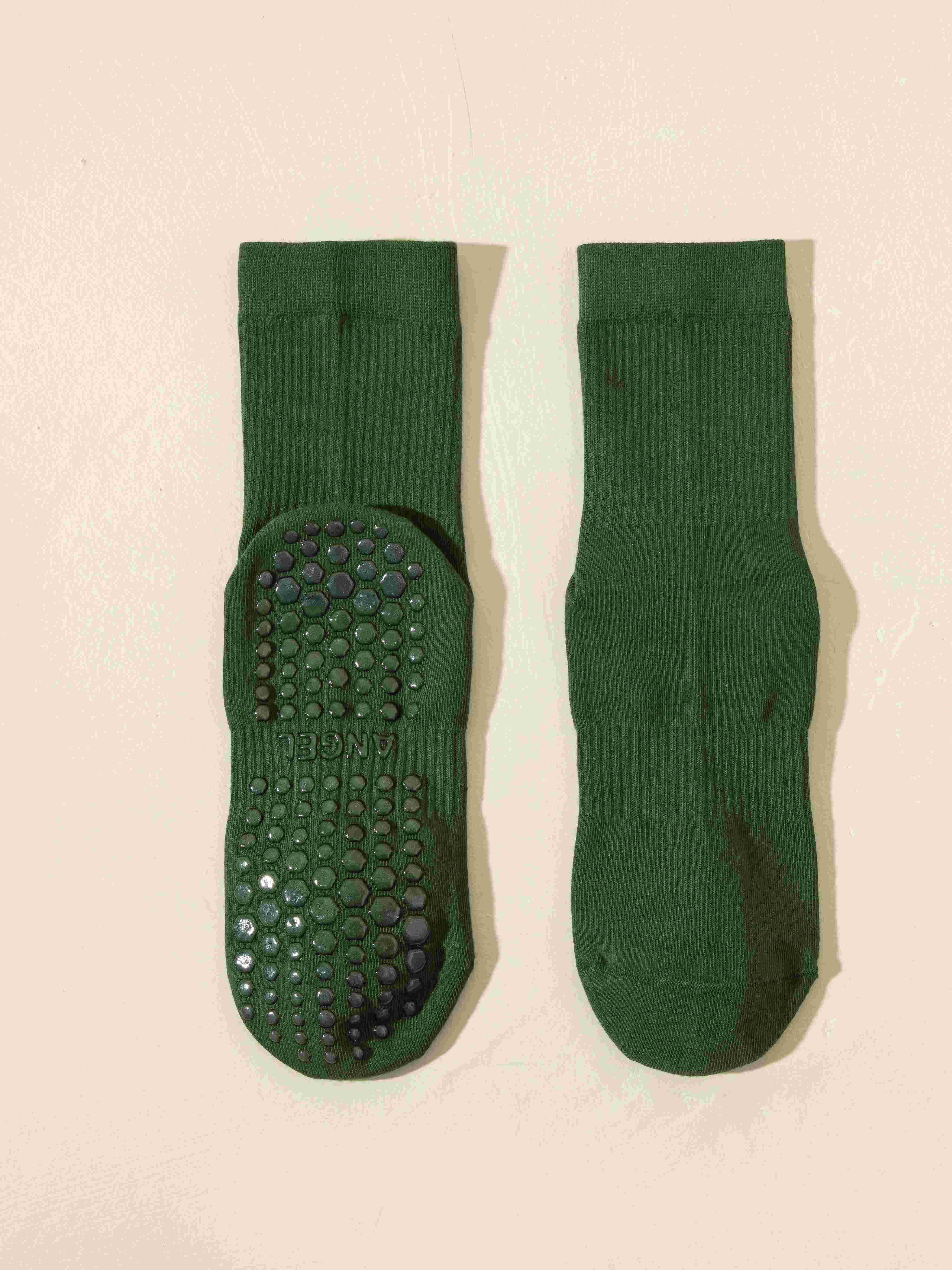 Marc JoJo - Wholesale Socks - Women's - Non-Slip Socks for Yoga and Pilates. Mid-Calf0