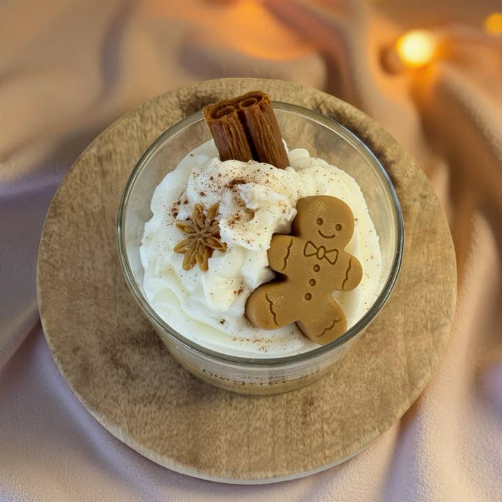 Studio Rein - Wholesale Jar/Filled Candle - Gingerbread Soy Wax Candle0