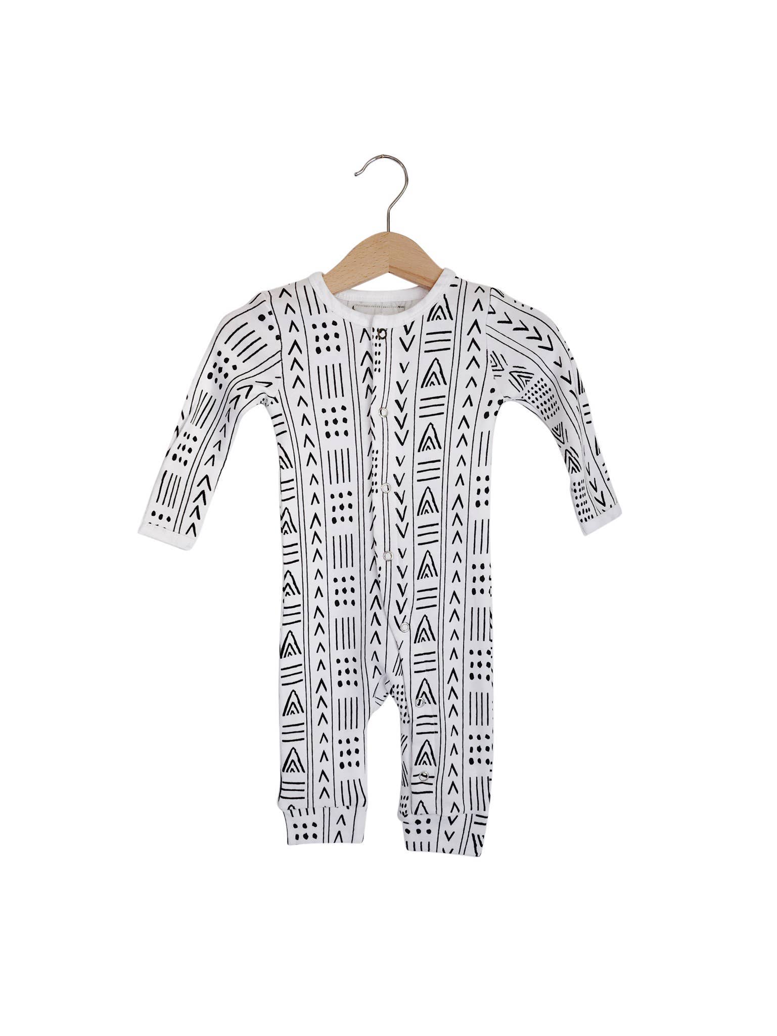 Modern Burlap - Wholesale Jumpsuit - Baby - Organic Button Coverall | Solids & Prints11