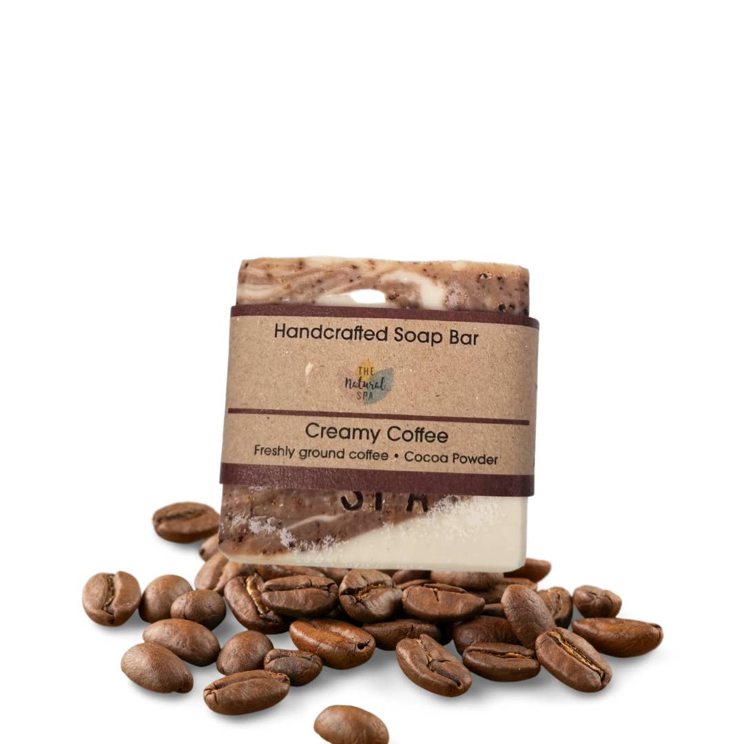 The Natural Spa Cosmetics - Vendita all'ingrosso Saponette - Sapone cremoso al caffè freddo 100g