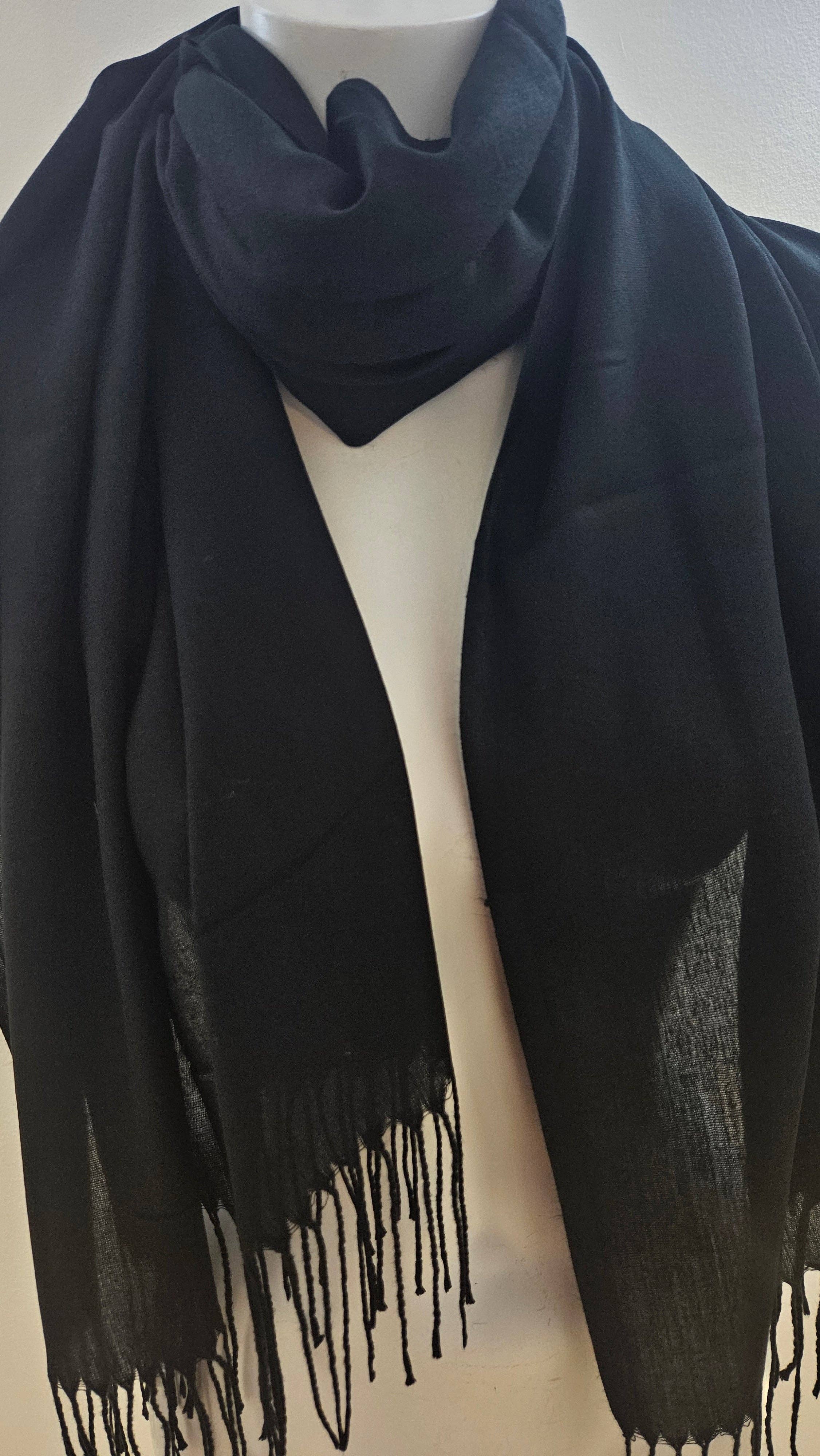 Shimena - Wholesale Scarf - Women's - Lightweight Plain Scarves8