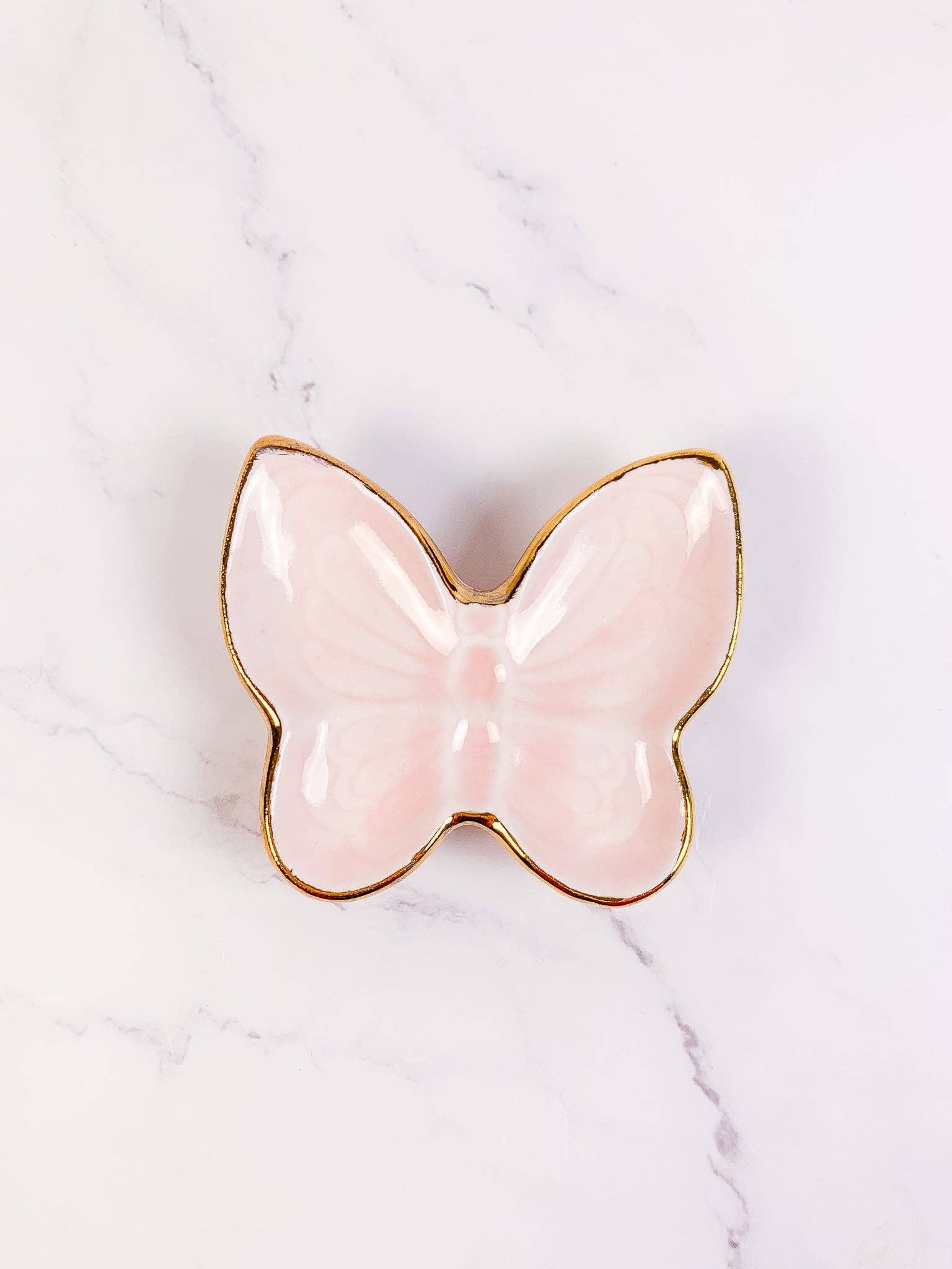 Peachpot Ceramics – wholesale Jewellery dish – Porcelain Butterfly Dishes2