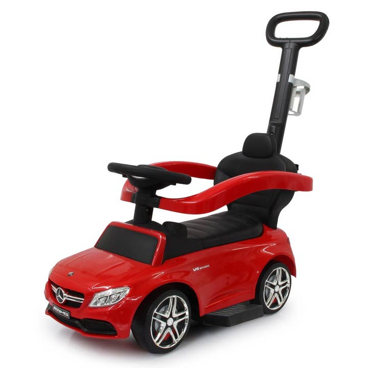 mhw24 - Wholesale Speelgoedauto /vrachtwagen - Kinderen - Mercedes-AMG C 63 rood 3-in-1 glijbaan