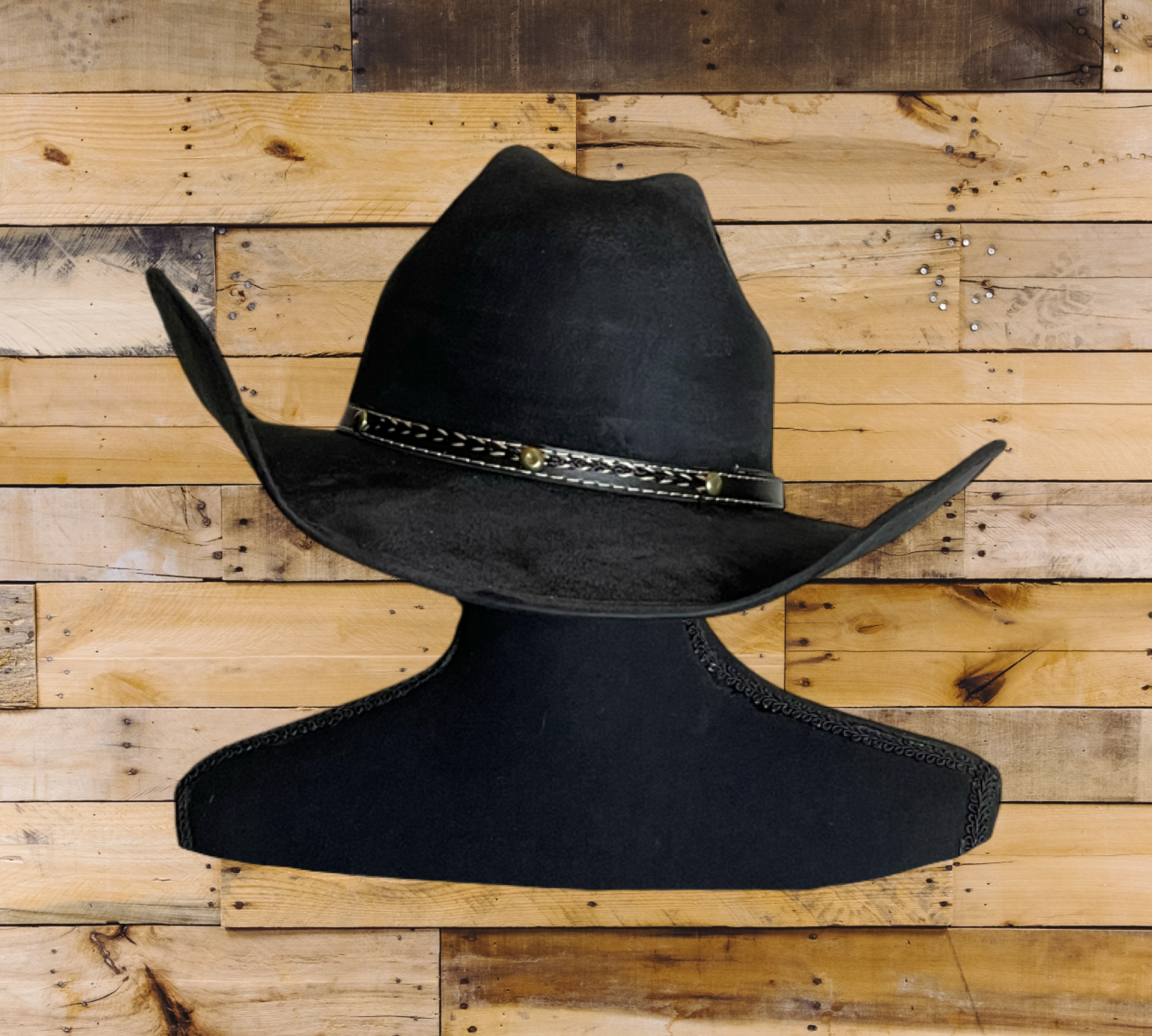 Nati Natash – wholesale Cowboyhatt - Unisex – Chihuahua cowboyhatt i veganskt mocka43