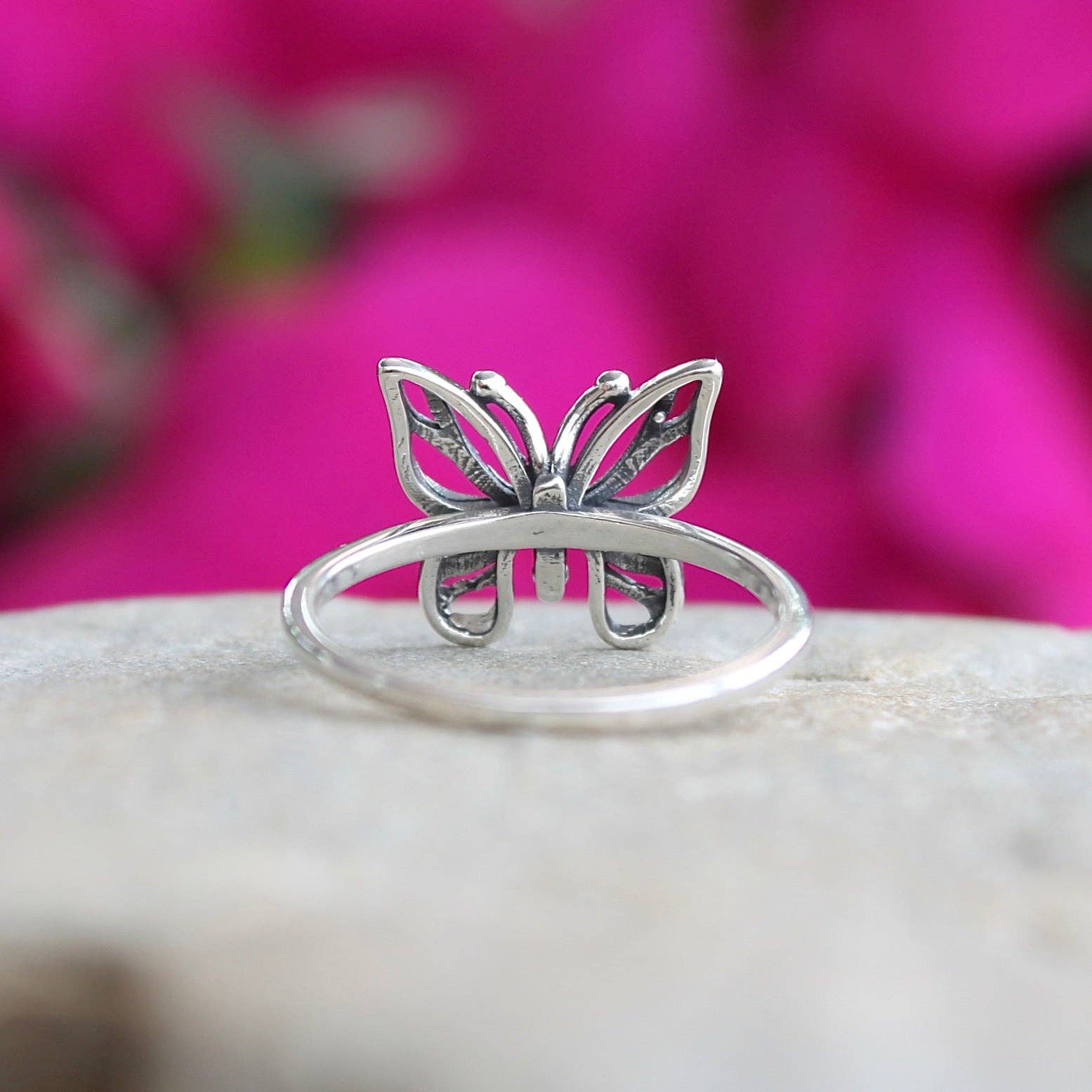 Moonrise Jewelry - Wholesale Band/Stacked Ring - R-79 Butterfly Ring6