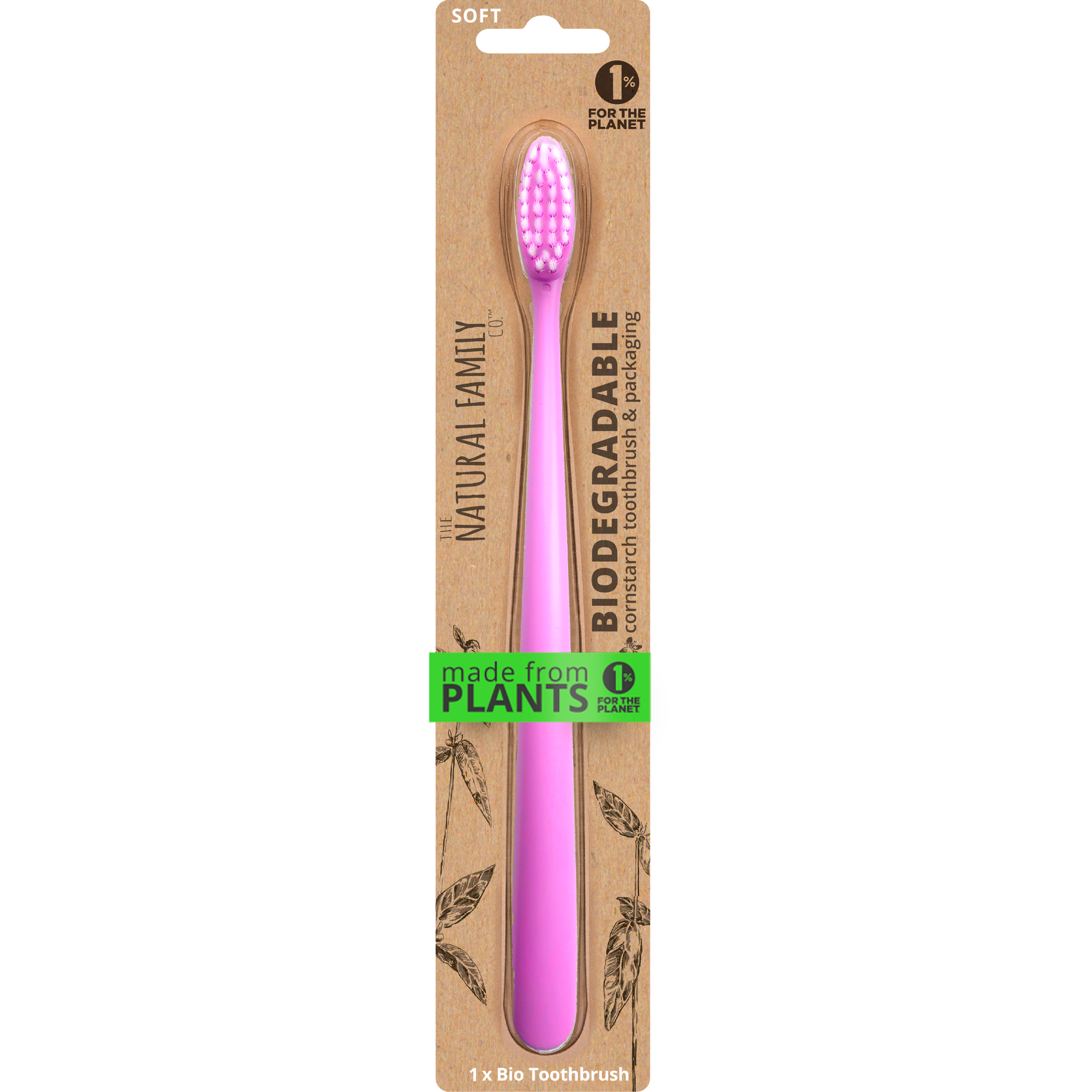 Jack N' Jill Kids & NFco - Wholesale Toothbrush - NFco Bio Toothbrush Single - Neon (Assorted)8