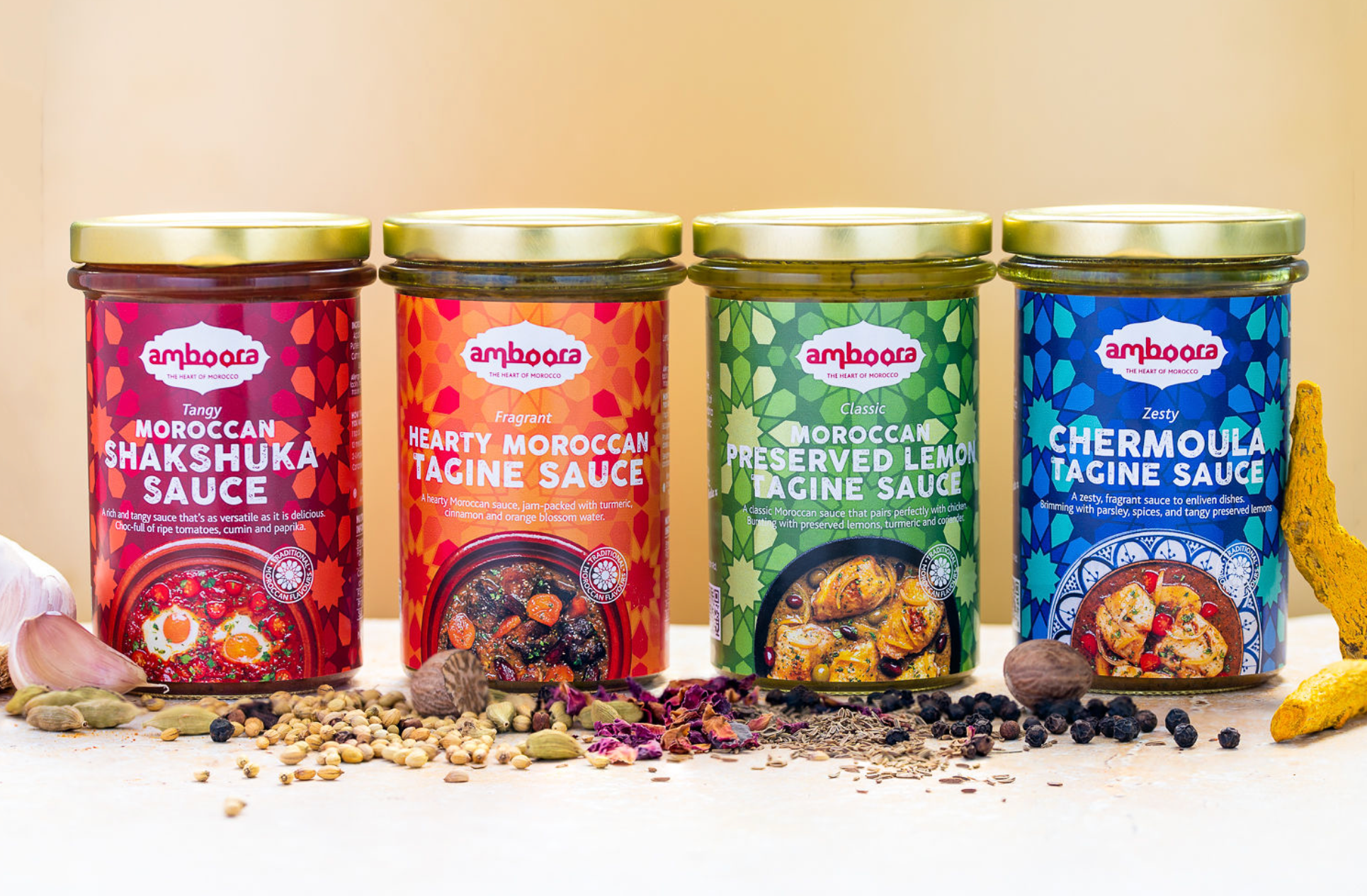 Amboora - Vente Sauces - Sauce Chermoula Tagine épicée7