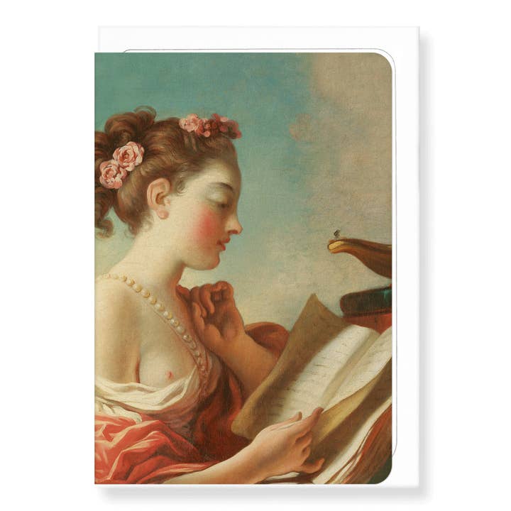 Ezen Trade – Großhandel Grußkarten für den Alltag – ALLEGORIE DER WACHSAMKEIT (C.1772): Grußkarte