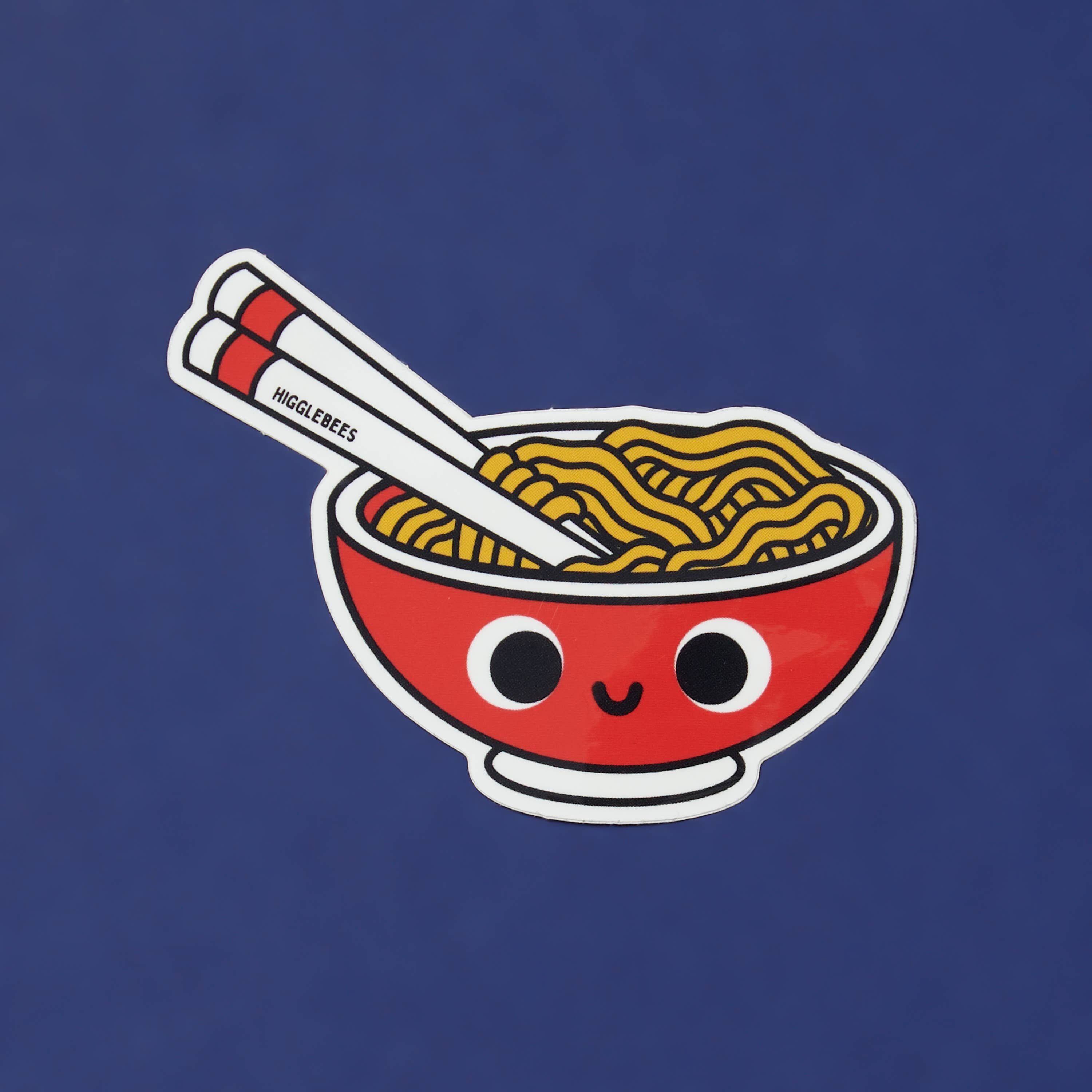 Higglebees – wholesale Sticker – Noodles Vinyl Sticker1
