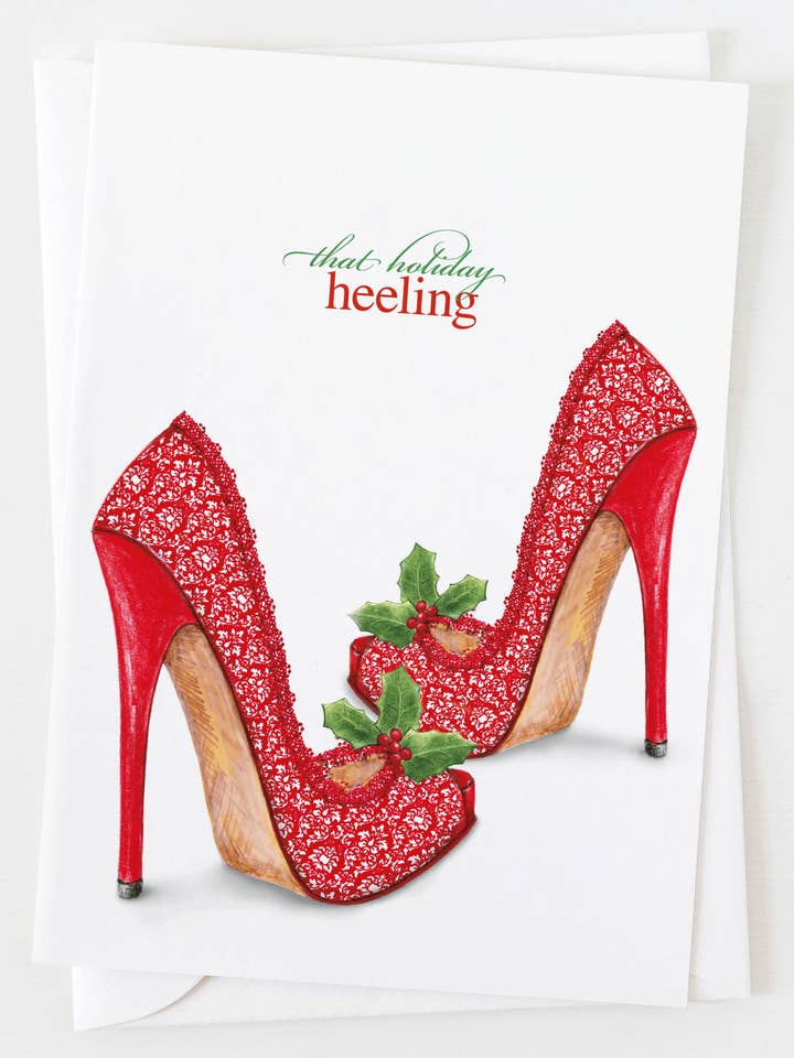 That Holiday Heeling C_1165 for wholesale by Ann Scott Design