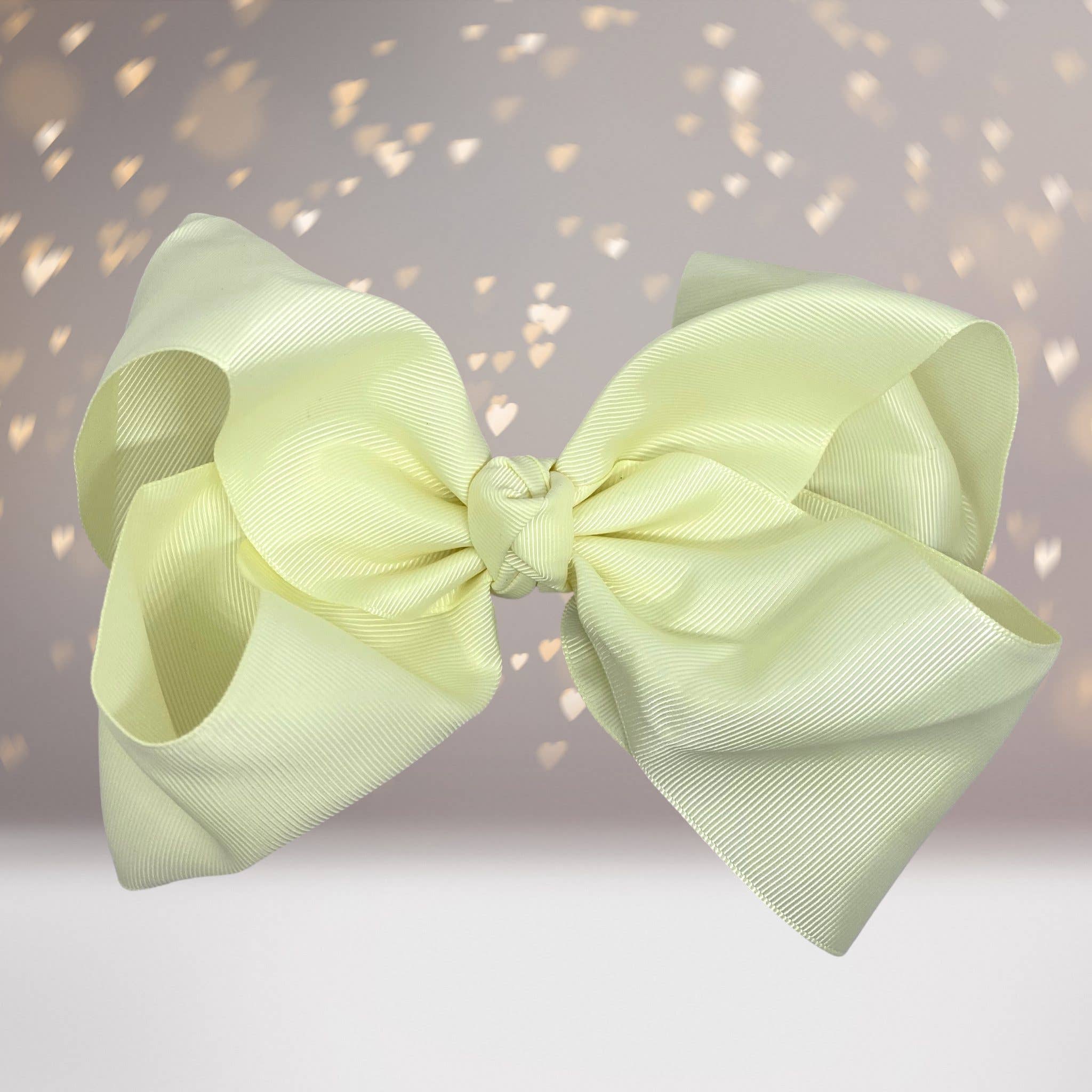 Chicky Chicky Bling Bling - Venta al por mayor Lazo para el pelo - Niños - Lazo básico para el cabello de 8 pulgadas de ancho con pinza de cocodrilo13