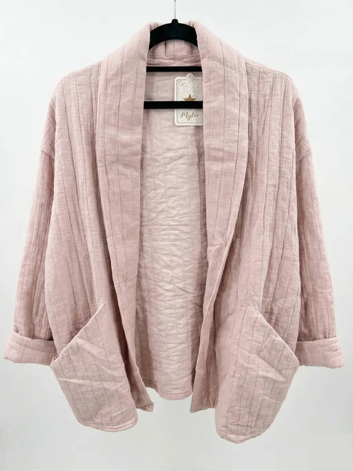 Mimi & Gogo - Vente Veste – femme - Veste Matelassée Coupe Kimono @5354_KimonoGaz21