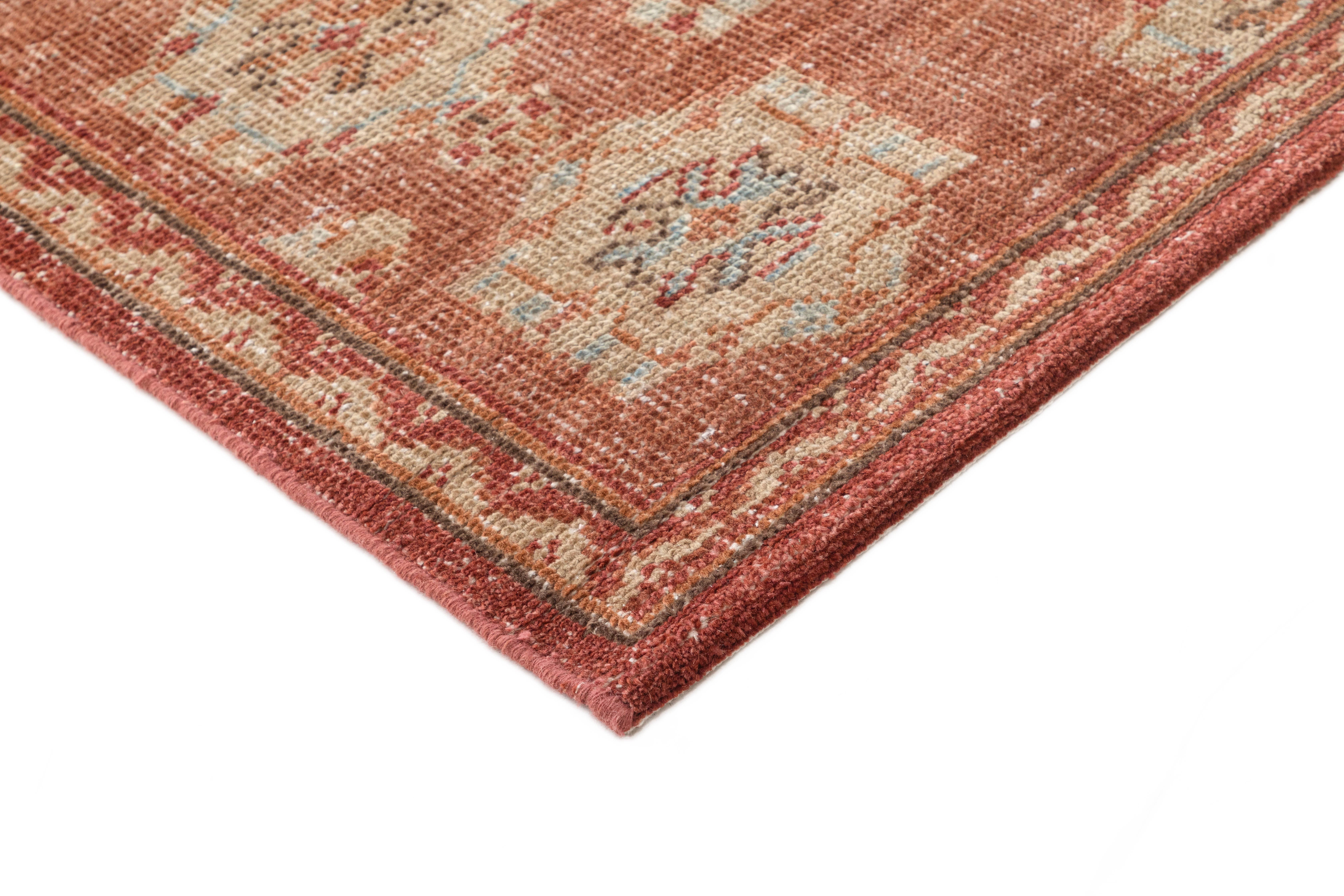Tuscany Evelyn Red Area Rug for wholesale on Faire2