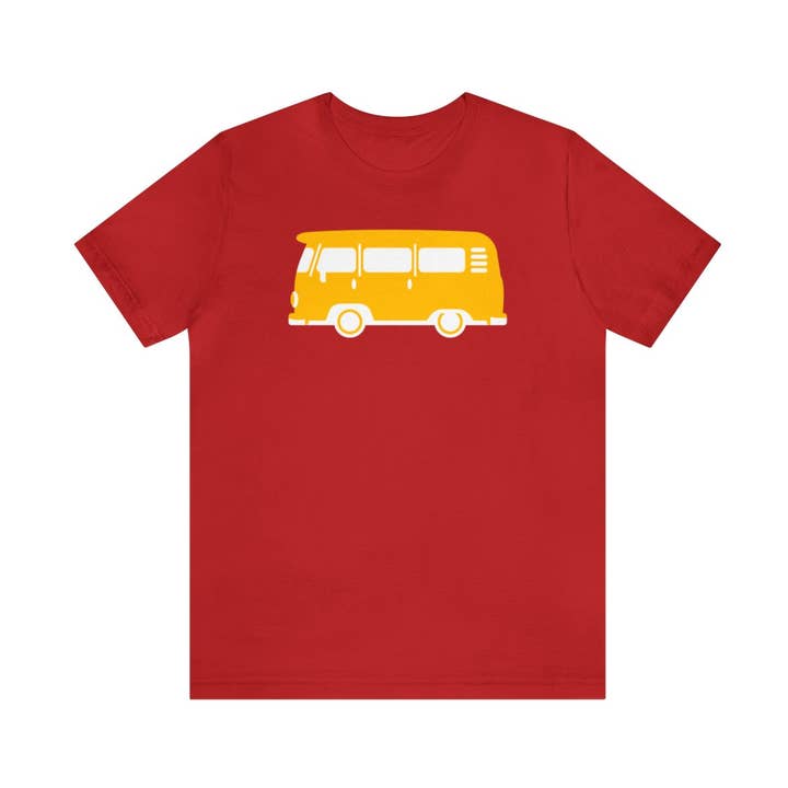 T-shirt Yellow Van per la vendita all'ingrosso da parte di COUTUIQ