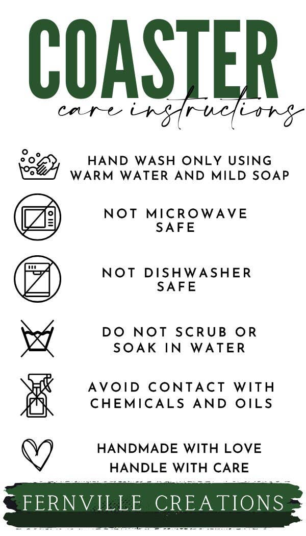 Fernville Creations - Wholesale Coasters - Hummingbird Faux Stained Glass Ceramic Coaster Eco-Friendly8