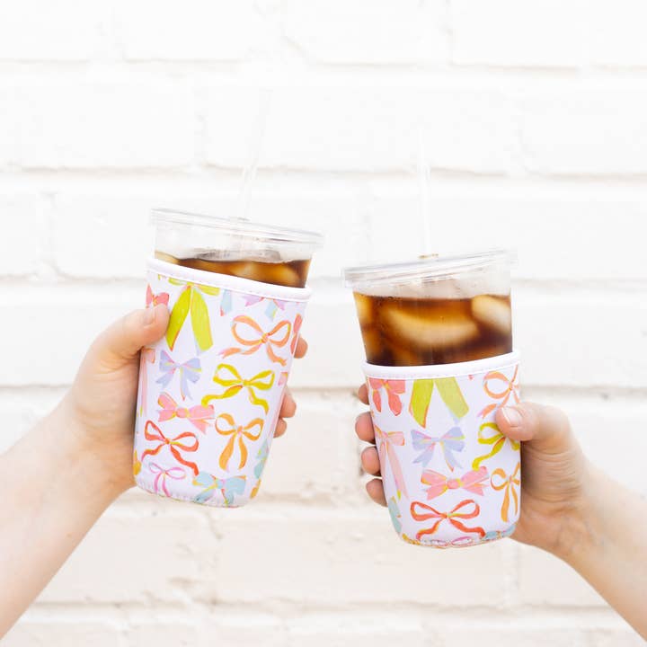 Elyse Breanne Design - Vendita all'ingrosso Rivestimenti per bottiglie e lattine - Manicotto per bevande con arcobaleni, Koozie per caffè freddo, Copertura per bevande7
