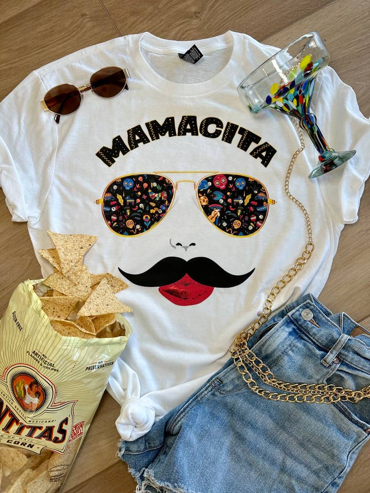 Mamacita Cinco De Mayo Graphic Tee/ Tank/ Sweatshirt for wholesale by By Jodi LLC
