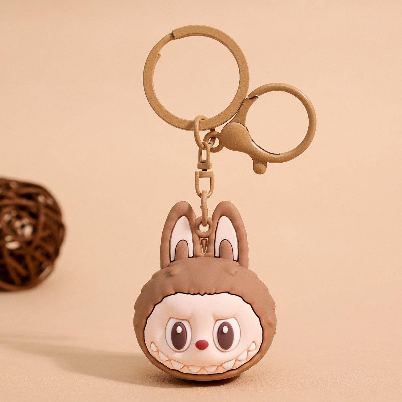Little Trendy - Vente Porte-clés – enfant - Porte-clés pendentif monstre de dessin animé conduisant cadeau7