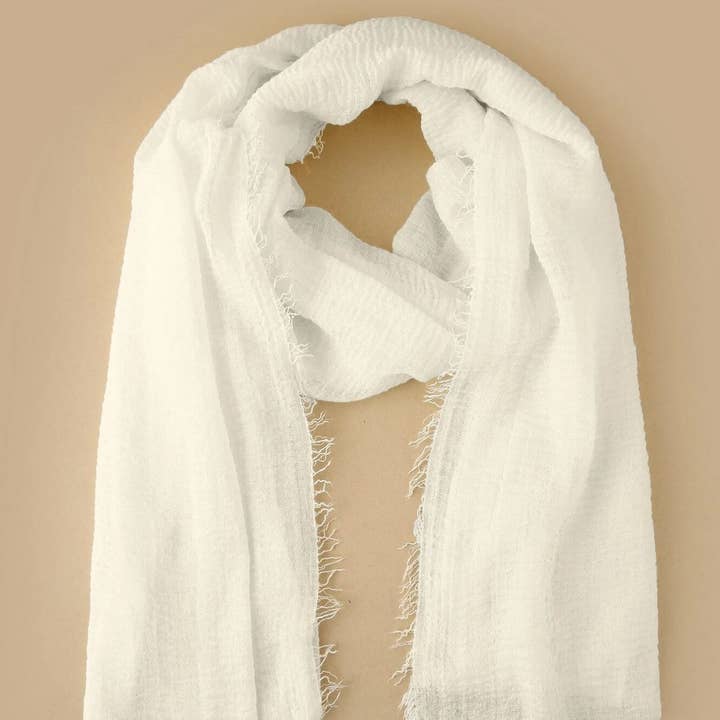 Chenson & Gorett - Wholesale Scarf - Women's - Italian Linen Scarf for women for gift.