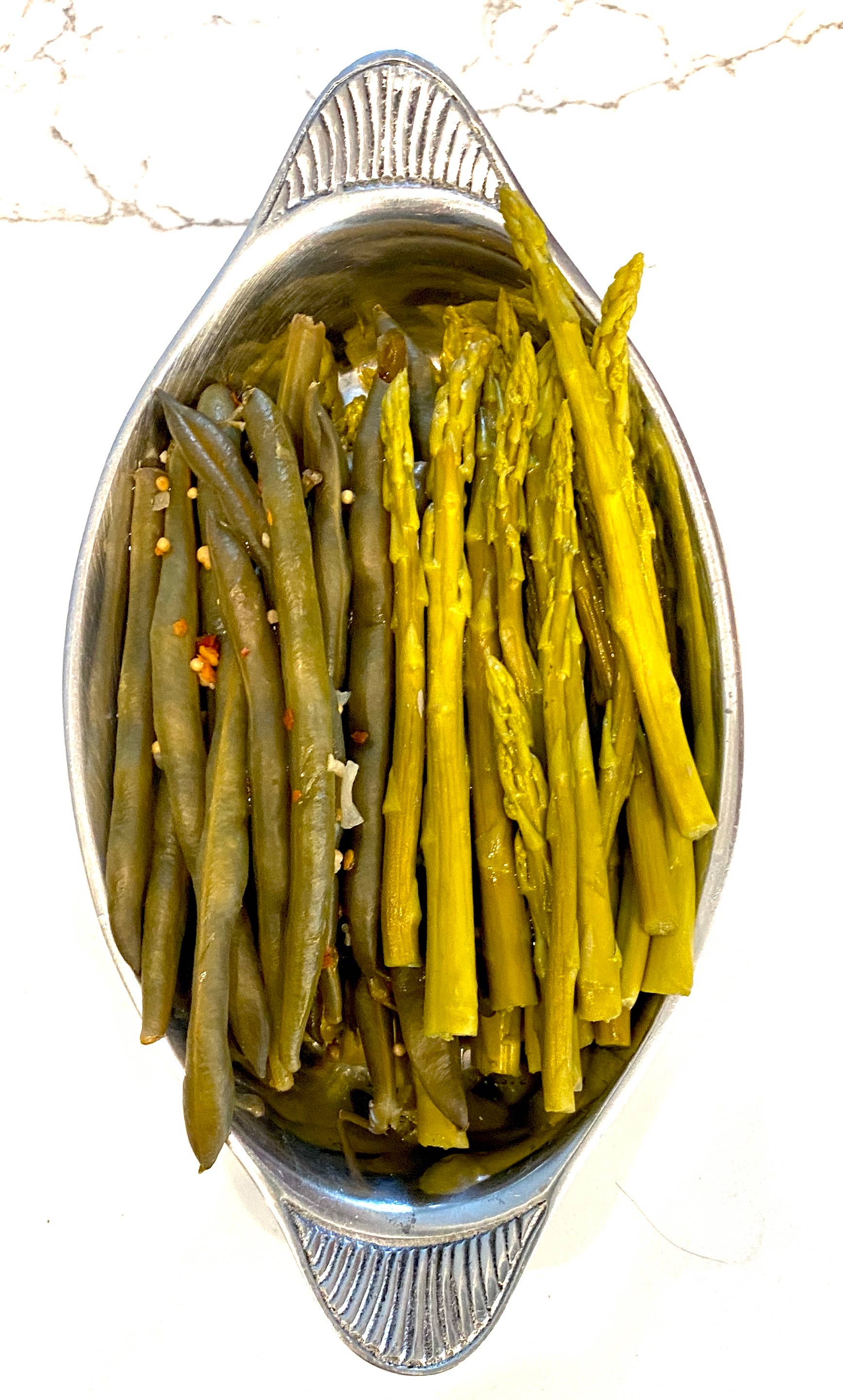 Bruce Julian Heritage Foods - Wholesale Pickled Vegetables - Sassy Spears™ - 16 oz jar3