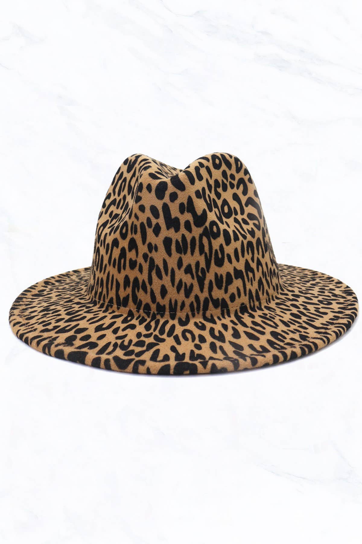 Suzie Q USA - Wholesale Fedora - Women's - Women Double Sided Color Matching Leopard Fedora Hat5