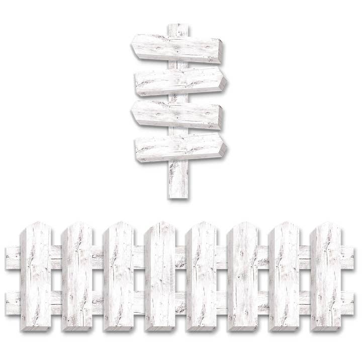 3D Pop Picket Fence Bulletin Board for wholesale by Creative Teaching Press