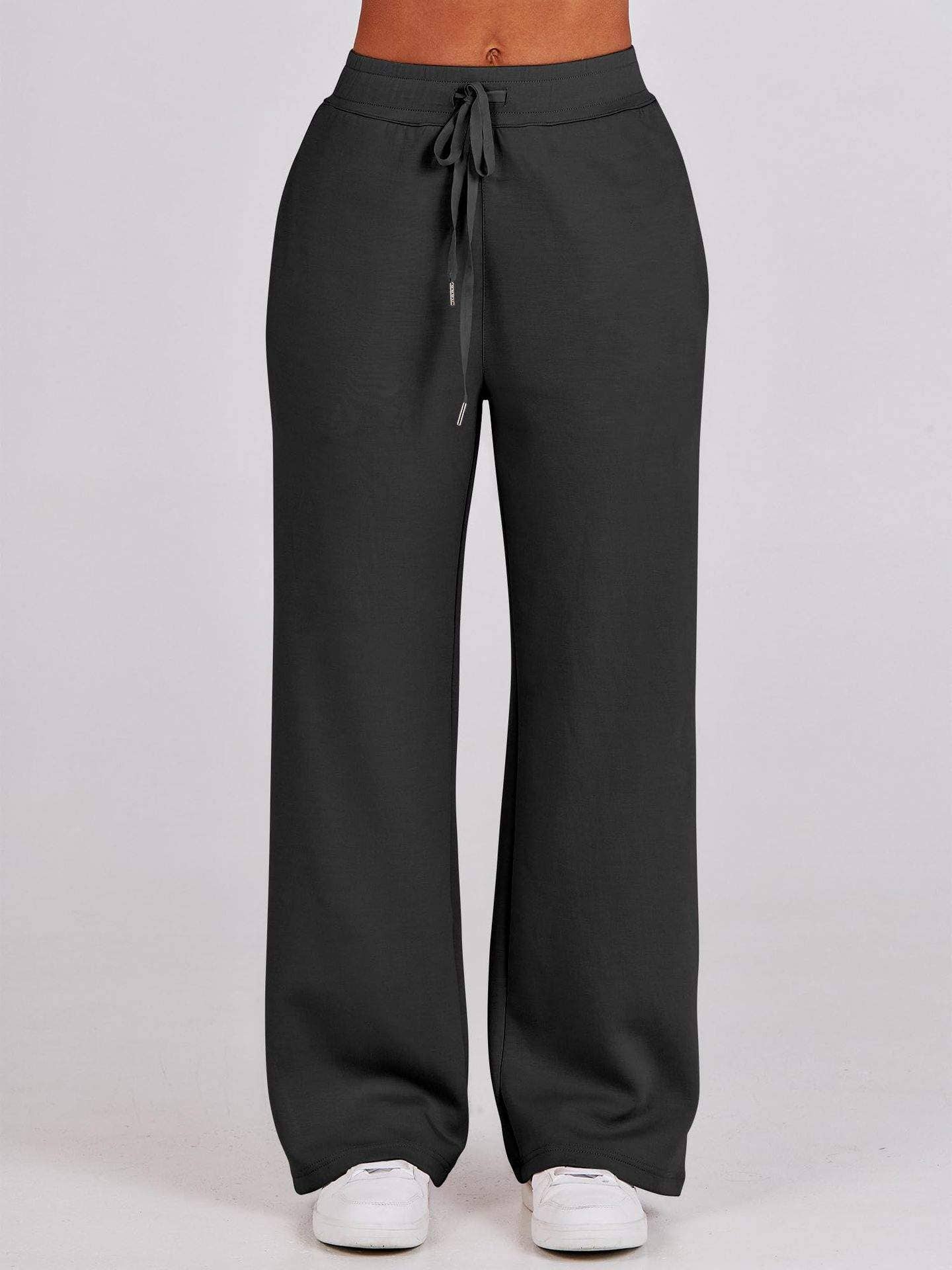 Queen Fashion - Wholesale Top & Skirt Set - Women's - long sleeved sweater wide leg pants two piece set32