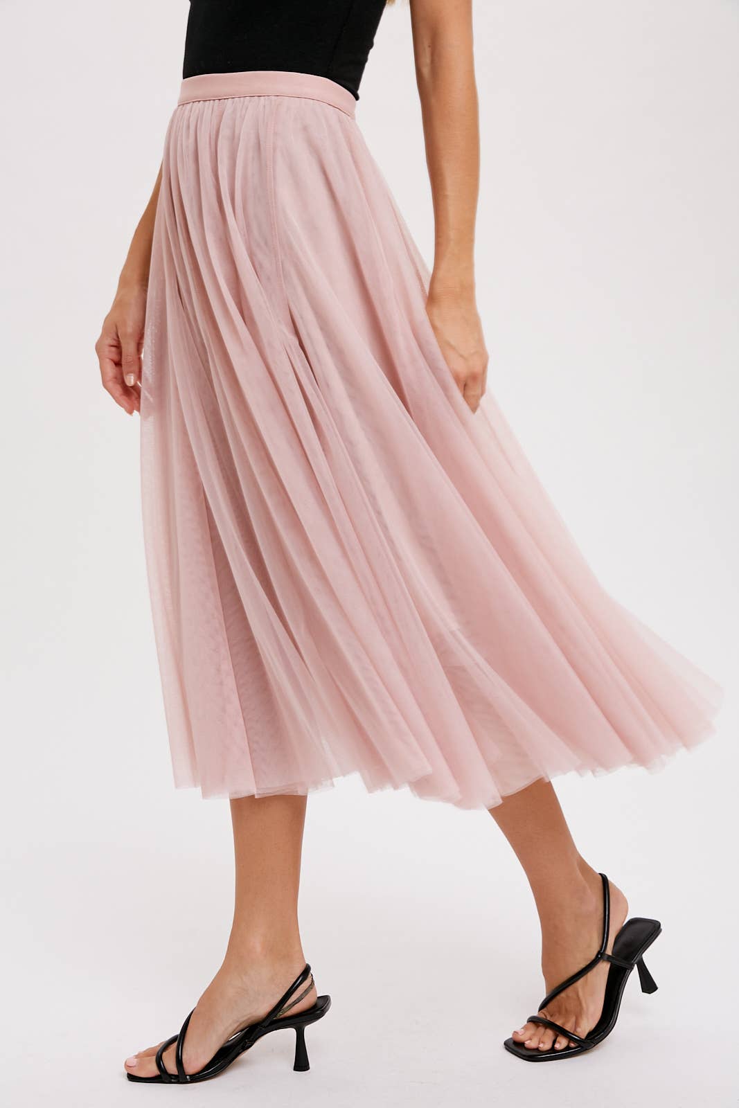 Bluivy - Wholesale Skirt - Women's - TULLE MIDI SKIRT64