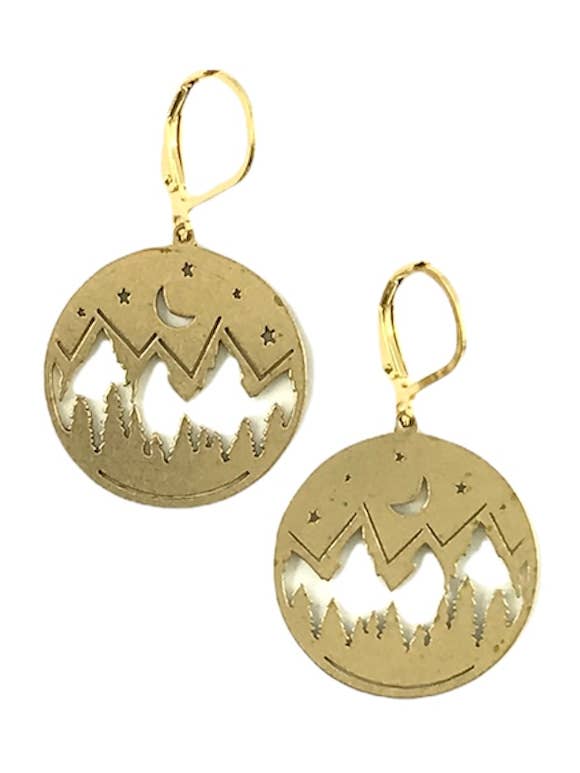 Boucles d'oreilles Mountain pour la vente par Dreamspirit