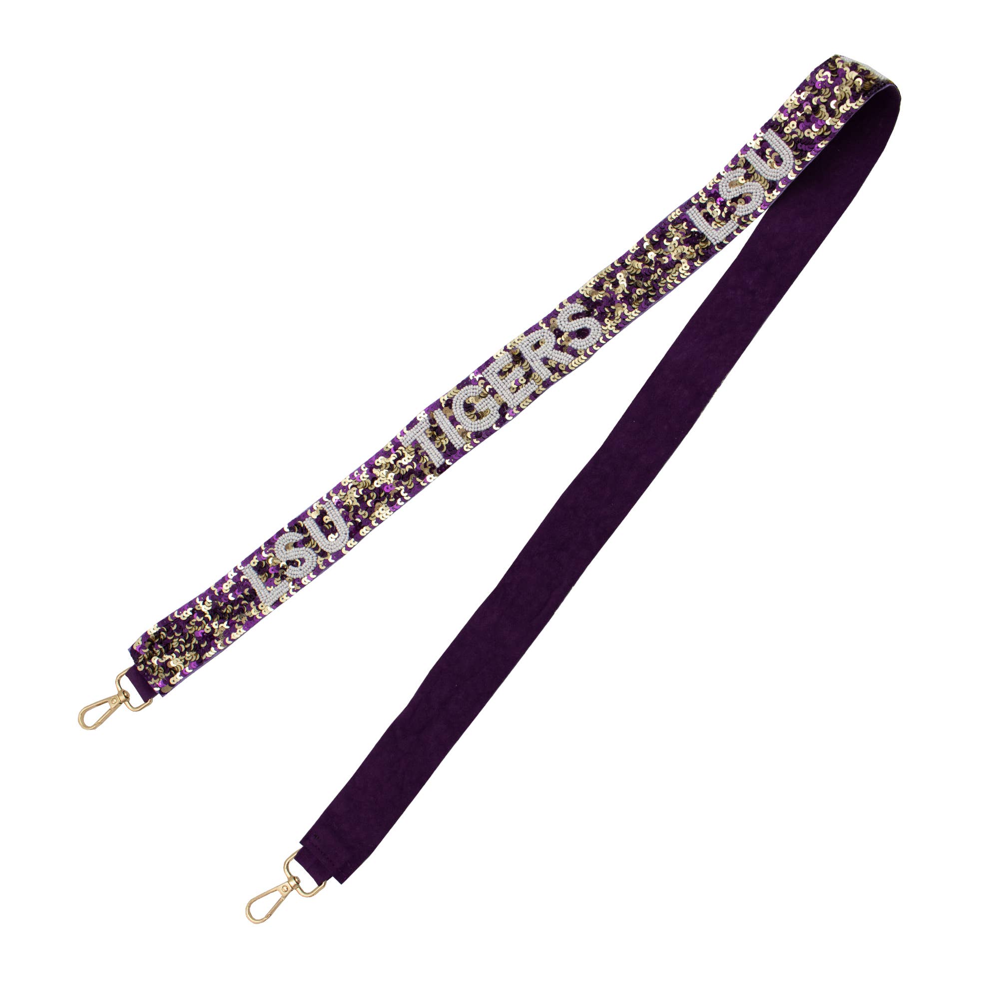 Capri Designs – wholesale Bag strap – women's – Sequin Strap - NCAA Licensed12