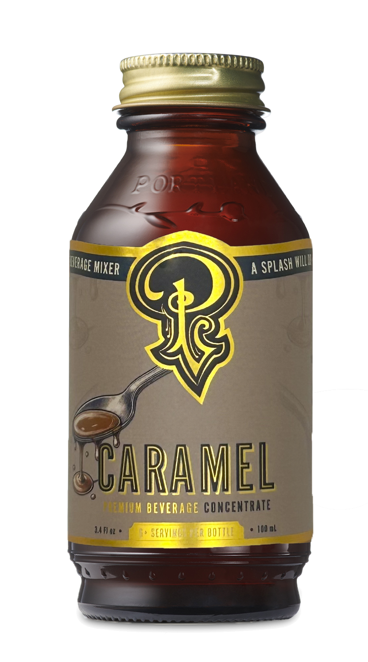 Portland Syrups – wholesale Karamell – Karamellsirap 100 ml – kaffesirap0