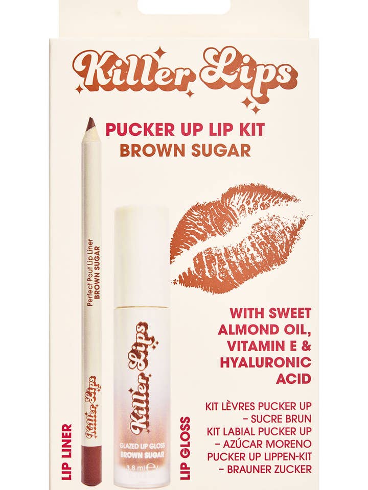 Killer Lips Pucker Up Conjunto de Lábios - Brown Sugar por atacado de Soinvogue