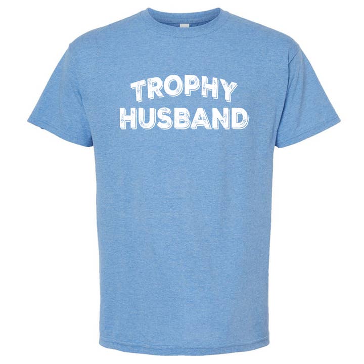Wi-Wear - Wholesale Screen Printed T-Shirt - Men's - Trophy Husband Men's T-Shirt Valentines & Father's Day Gift6