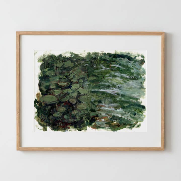 Nymphéas II - Impression sur papier d'art pour la vente par Ed Pulella Art