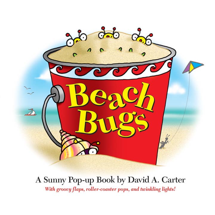 Simon & Schuster - Wholesale Baby & Toddler Book (0-2) - Beach Bugs by David A. Carter