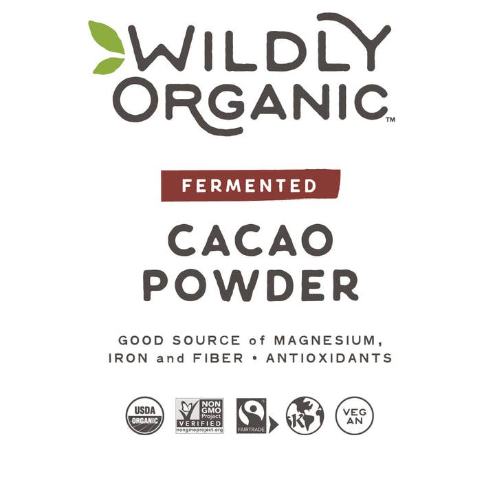Wildly Organic - Wholesale Protein/Superfood Powder - Fermented Raw Organic Cacao Powder2