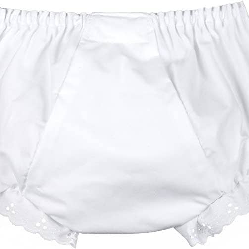 Diaper Cover Eyelet Panty, Double Seated (Pk of 4) for wholesale on Faire
