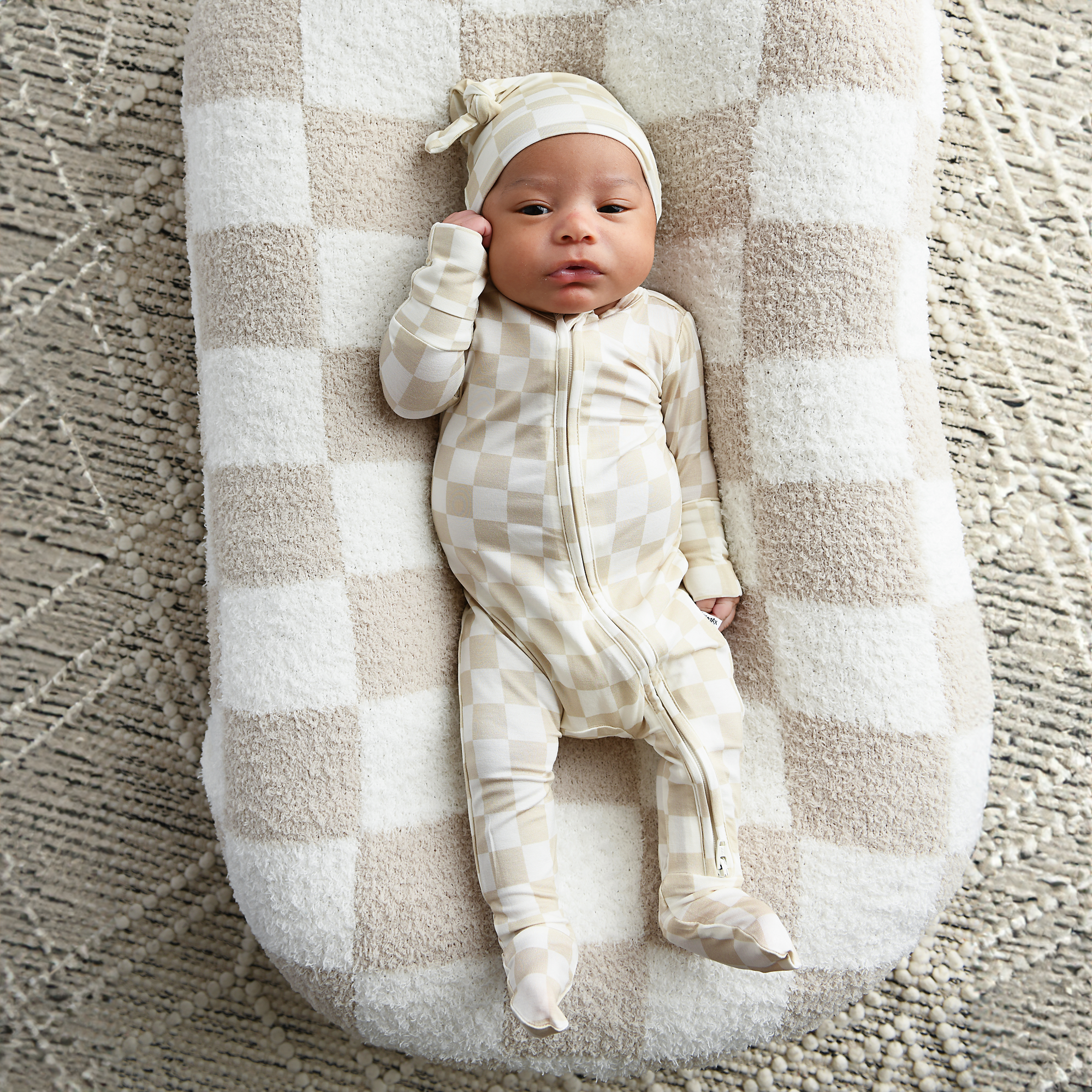 Gigi and Max - Wholesale Sleepsuit - Baby - Oakley Zip Bamboo Baby Pajama Sleepies Little Baby 5