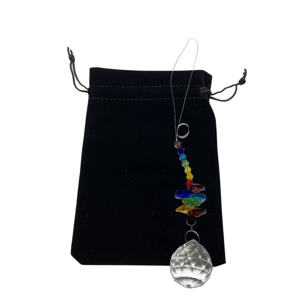 VIE - Wholesale Suncatcher - 7 Chakra Crystal Suncatcher22