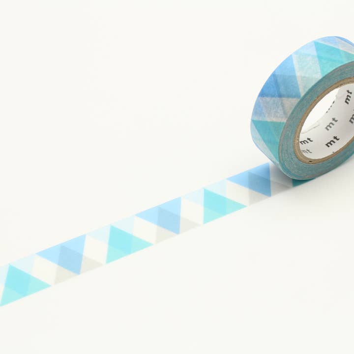 Washi Tape - Triangolo in blu diamante mt basic MT01D336RZ per la vendita all'ingrosso da parte di mt masking tape