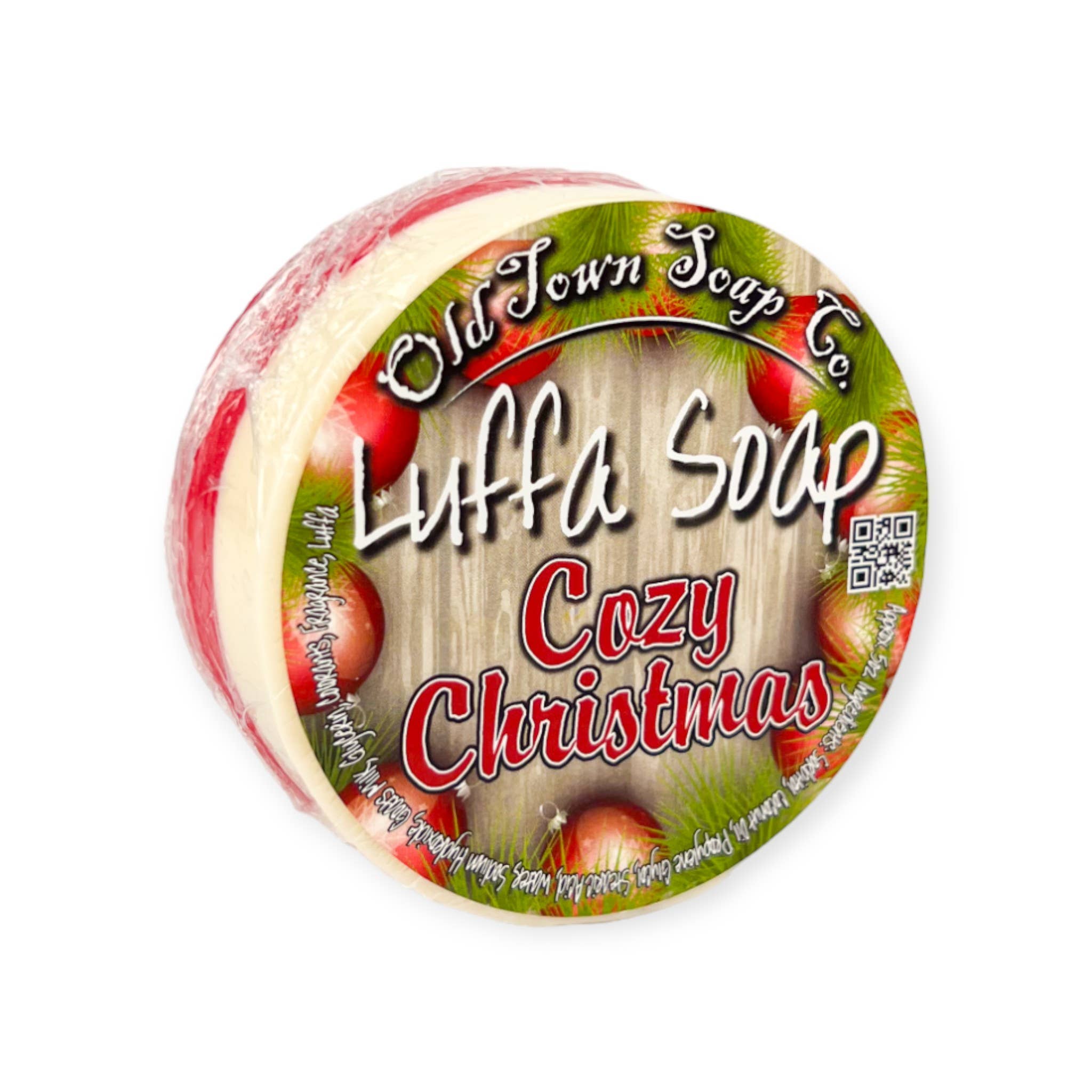 Old Town Soap Co. - Wholesale Bar Soap - Christmas Scented Luffa Soaps24