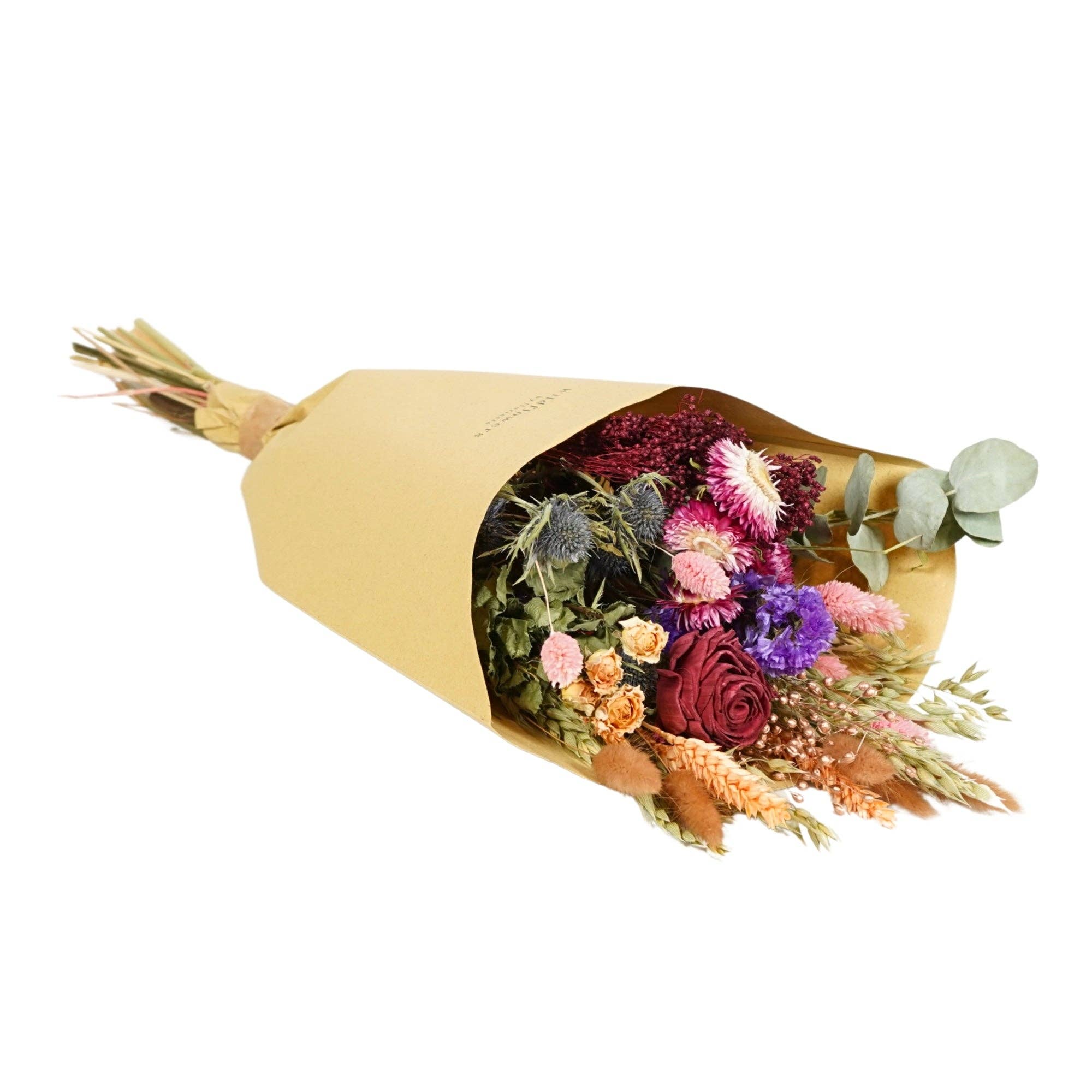 Wildflowers by Floriette - Wholesale Dried/Pressed Flowers - Dried Flowers - Field Bouquet - Burgundy6