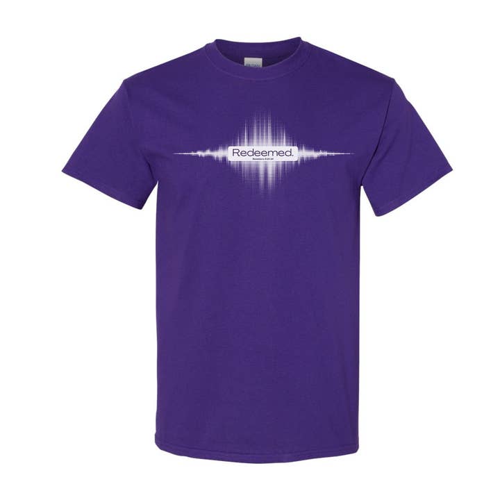 Love Ann Joy Apparel, LLC - Wholesale Screen Printed T-Shirt - Men's - Redeemed Soundwave Christian T-Shirt | Galatians 3:13-147