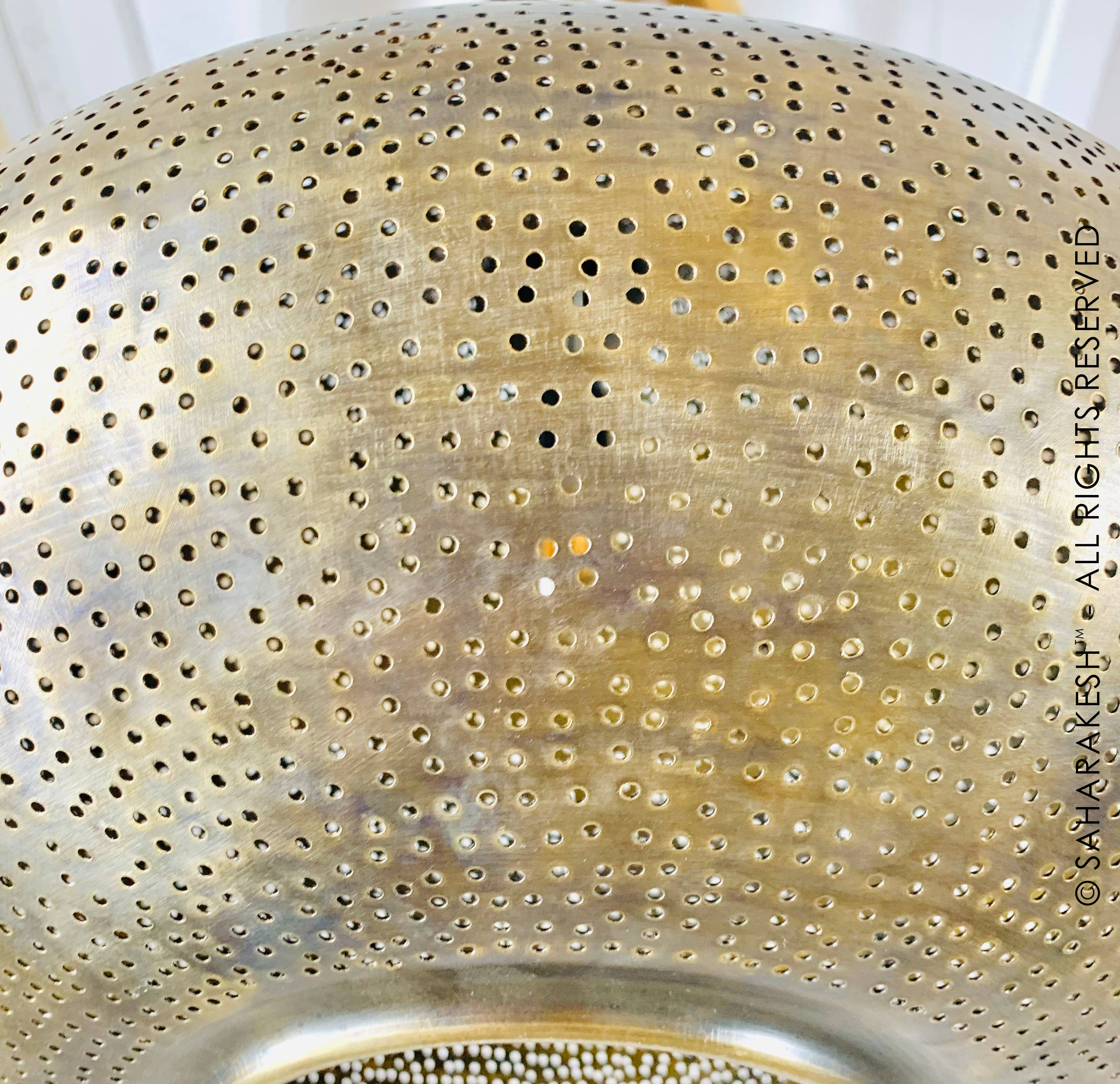 SaharaKesh – Engroshandel Lysekrone/pendellampe – Marokkansk pendellampe i håndlavet messing med bronzefinish6