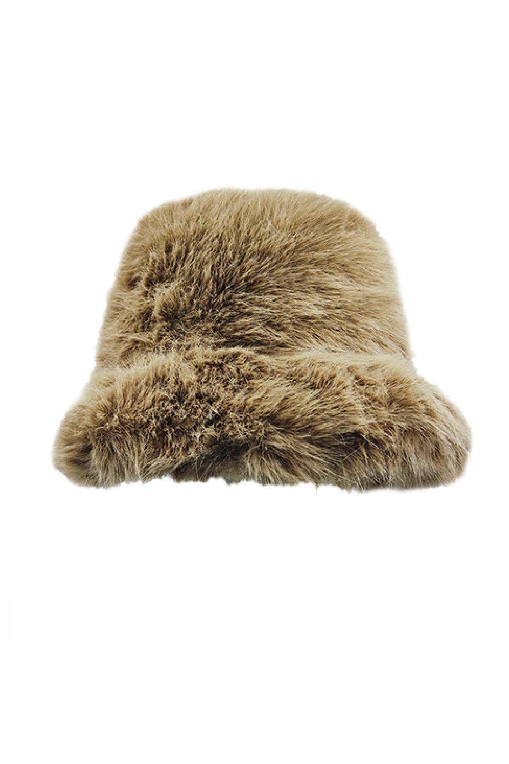 Embellish Your Life - Vente Bob – femme - Chapeau seau en fausse fourrure Fuzzy1