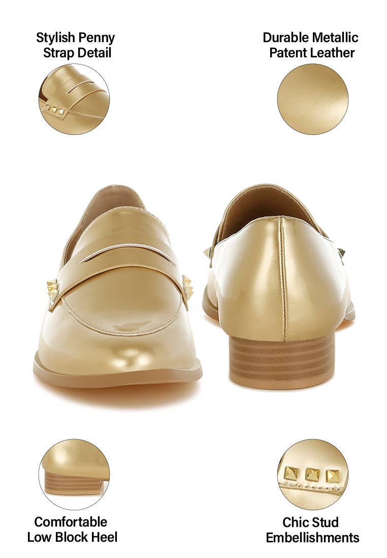 Rag Company - Wholesale Loafers - Women's - Noshiya Patent Pleather Penny Loafers22
