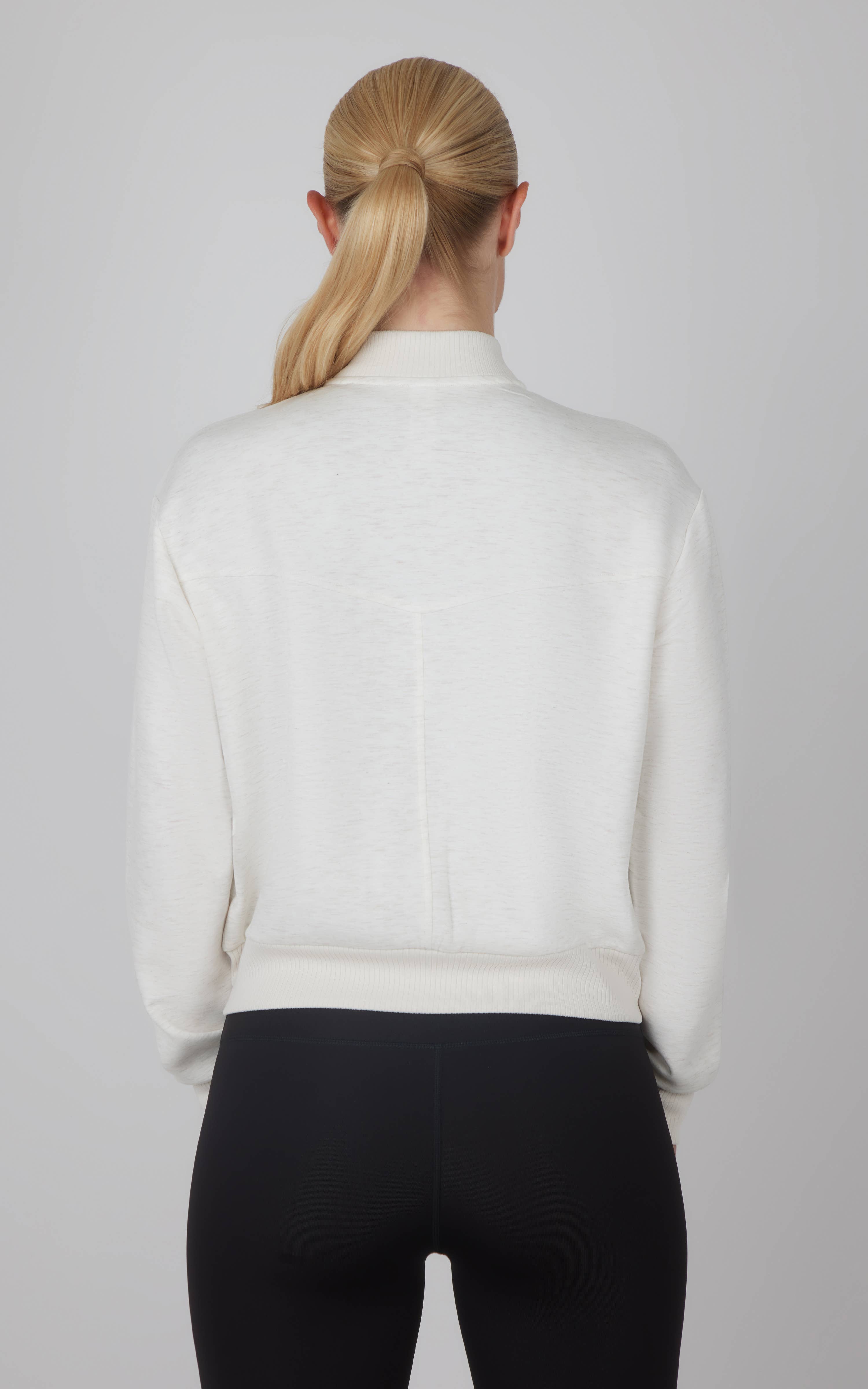 90 Degree by Reflex & Yogalicious - Wholesale Bomberjack - Dames - Dames Scuba Blouse Trendy Bomberjack4