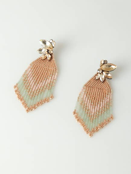 Capuccino earrings for wholesale by Moonbow Creative Jewelry